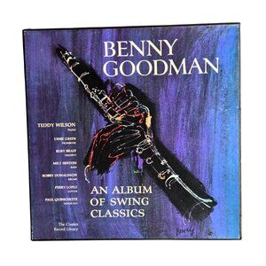 1967 Benny Goodman An Album of Swing Classics Triple LP Vinyl Record Album Jazz
